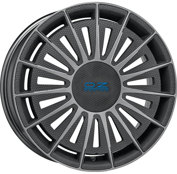 Cerchio in lega OZ Racing SUPERTURISMO AERO E 20x9.5 ET45 5x114 STAR GRAPHITE CERTIFICATO NAD