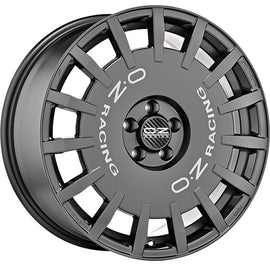 Cerchio in lega OZ Racing RALLY RACING 19x8.5 ET38 5x114 DARK GRAPHITE SILVER LETTERING CERTIFICATO NAD