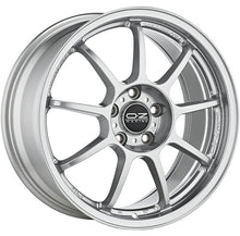 Carica l&#39;immagine nel visualizzatore di Gallery, Cerchio in lega OZ Racing ALLEGGERITA HLT 5F 18x7.5 ET50 5x112 STAR SILVER CERTIFICATO NAD