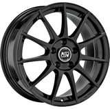 Cerchio in Lega MSW 85 16x6.5 ET38 4x108 GLOSS BLACK CERTIFICATO NAD