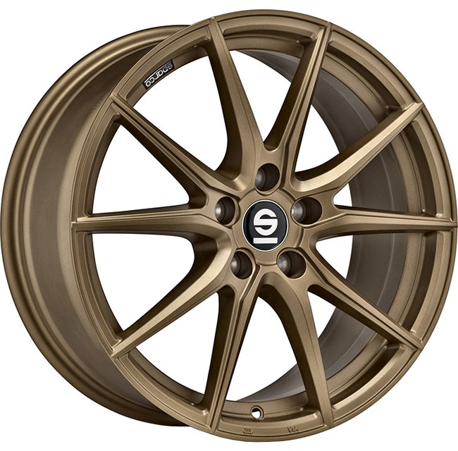 Cerchio in lega SPARCO DRS 17x7.5 ET40 5x114 RALLY BRONZE CERTIFICATO NAD