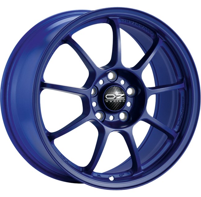 Cerchio in lega OZ Racing ALLEGGERITA HLT 5F 18x7.5 ET50 5x112 MATT BLUE CERTIFICATO NAD