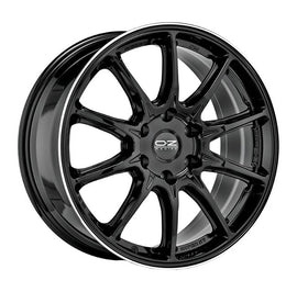Cerchio in lega OZ Racing HYPER XT HLT OFFROAD 20x9 ET38 6x139 GLOSS BLACK+DIAMOND LIP CERTIFICATO NAD