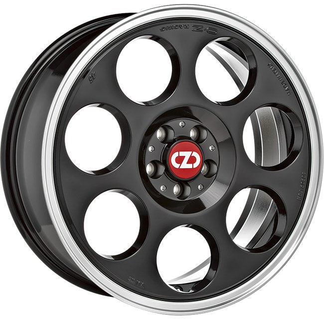 Cerchio in lega OZ Racing ANNIVERSARY 45 18x7.5 ET35 5x112 BLACK DIAMOND LIP CERTIFICATO NAD