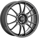 Cerchio in lega OZ Racing ULTRALEGGERA 18x7 ET35 4x100 MATT DARK GRAPHITE CERTIFICATO NAD