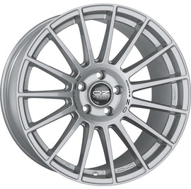 Cerchio in lega OZ Racing SUPERTURISMO DAKAR 20x10 ET26 5x112 MATT RACE SILVER BLACK LETTERING CERTIFICATO NAD