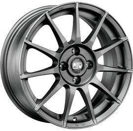 Cerchio in Lega MSW 85 18x8 ET50 5x112 MATT GUN METAL CERTIFICATO NAD