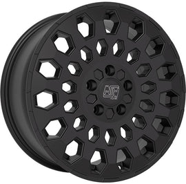 Cerchio in Lega MSW 99 18x8 ET53 5x120 MATT BLACK CERTIFICATO NAD