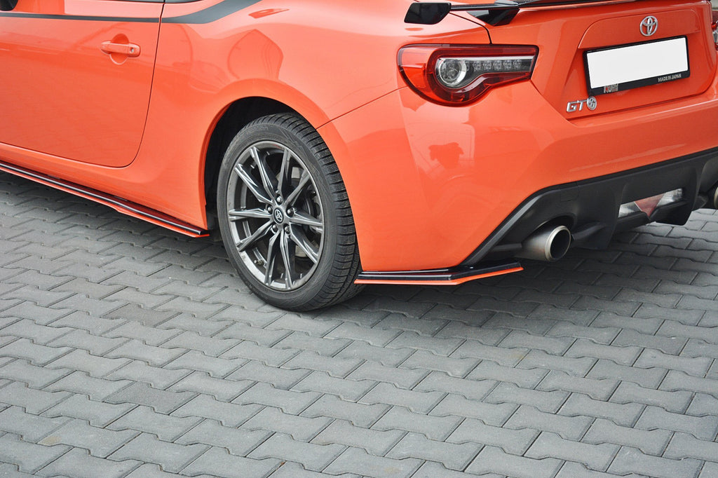 Splitter Laterali Posteriori V.2 TOYOTA GT86 FACELIFT