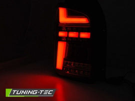 Fanali Posteriori LED BAR Neri sequenziali per VW T5 10-15
