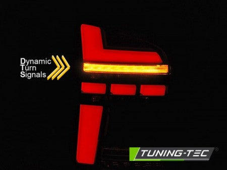Fanali Posteriori LED BAR Rossi SMOKE sequenziali per VW T6.1 20- OEM BULB