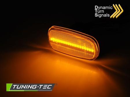 Frecce Parafanghi Bianchi LED sequenziali per TOYOTA LAND CRUISER 120 03-09