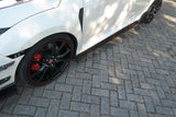 Diffusori sotto minigonne racing Honda Civic X FK8 TYPE R