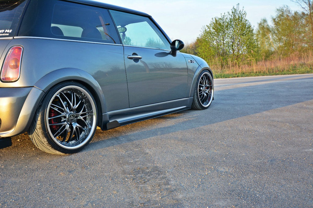 Diffusori sotto minigonne racing MINI R53 COOPER S JCW