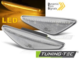 Frecce Parafanghi CHROME LED sequenziali per BMW Serie 3 E46 COUPE 03-06