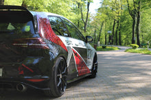 Load image into Gallery viewer, Diffusori sotto minigonne racing VW GOLF MK7 GTI CLUBSPORT