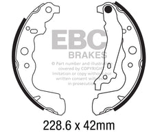Carica l&#39;immagine nel visualizzatore di Gallery, Ganascia Freno EBC Posteriore DACIA Dokker 1.2 Turbo Cv  dal 2012 al 2021 Pinza  Diametro disco 229mm