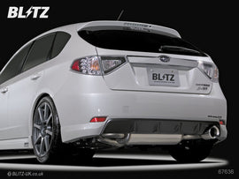 Blitz Nur Spec DT Sistema di Scarico Catback Singola Uscita Subaru Impreza S-GT GH8