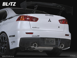 Blitz Nur Spec DT Sistema di Scarico Catback Mitsubishi Lancer Evo 10, Mitsubishi Lanver Evo X