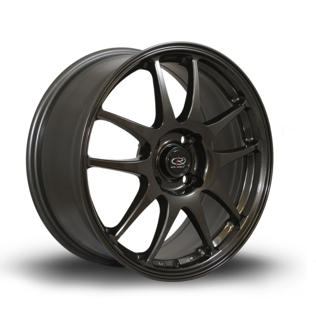 Cerchio in Lega Rota Torque 17x8 5x114.3 ET35 Gunmetal