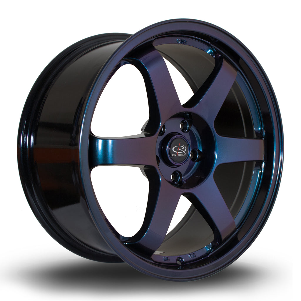 Cerchio in Lega Rota Grid 18x8.5 5x114.3 ET30 NeoChrome