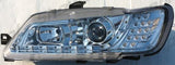 Peugeot 306 93-96 Fari Anteriori R8 Style a LED Chrome V1