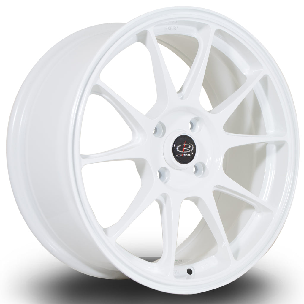 Cerchio in Lega Rota Titan 17x7.5 4x108 ET40 White