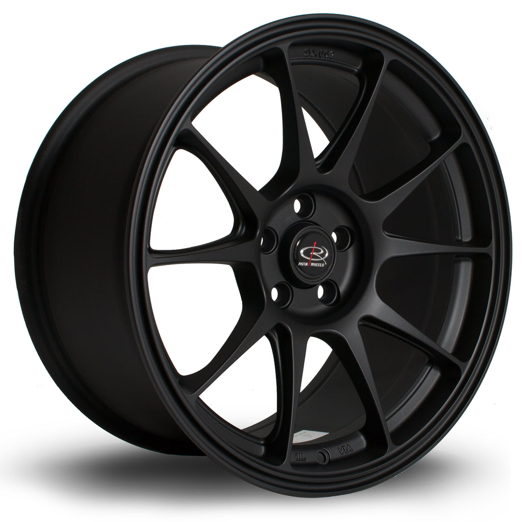 Cerchio in Lega Rota Titan 17x9 5x100 ET42 Flat Black