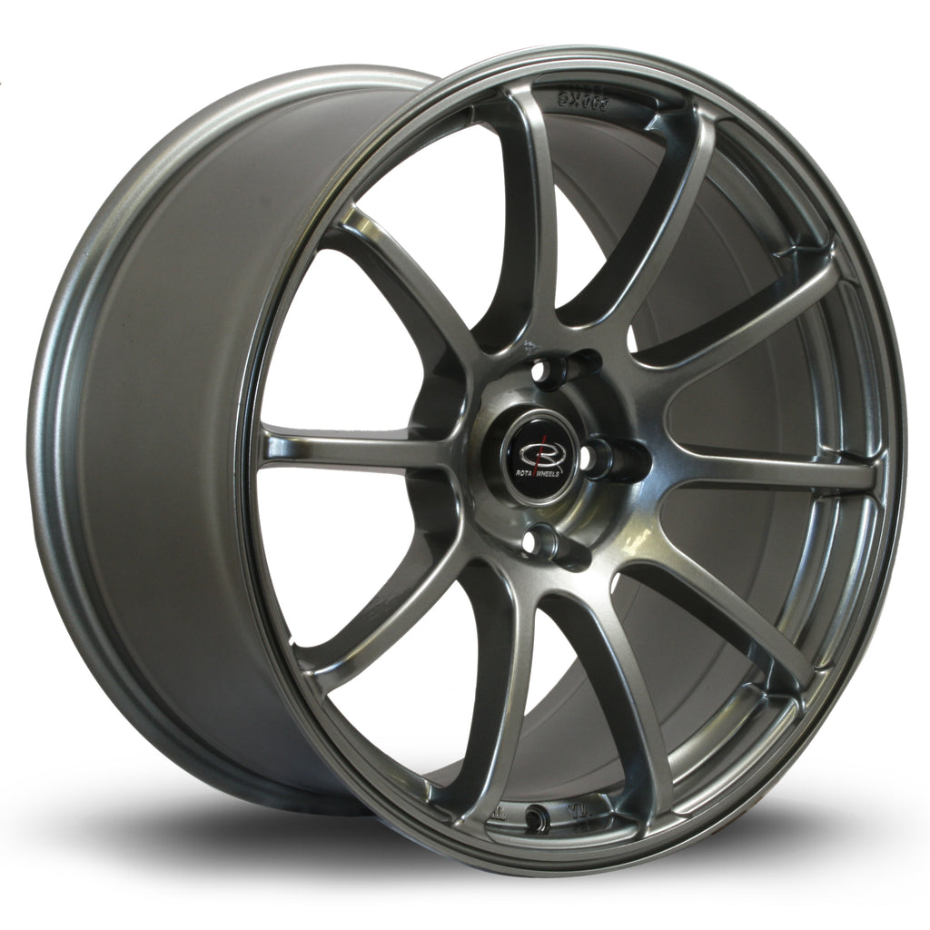 Cerchio in Lega Rota Force 18x9 5x114.3 ET35 Silver