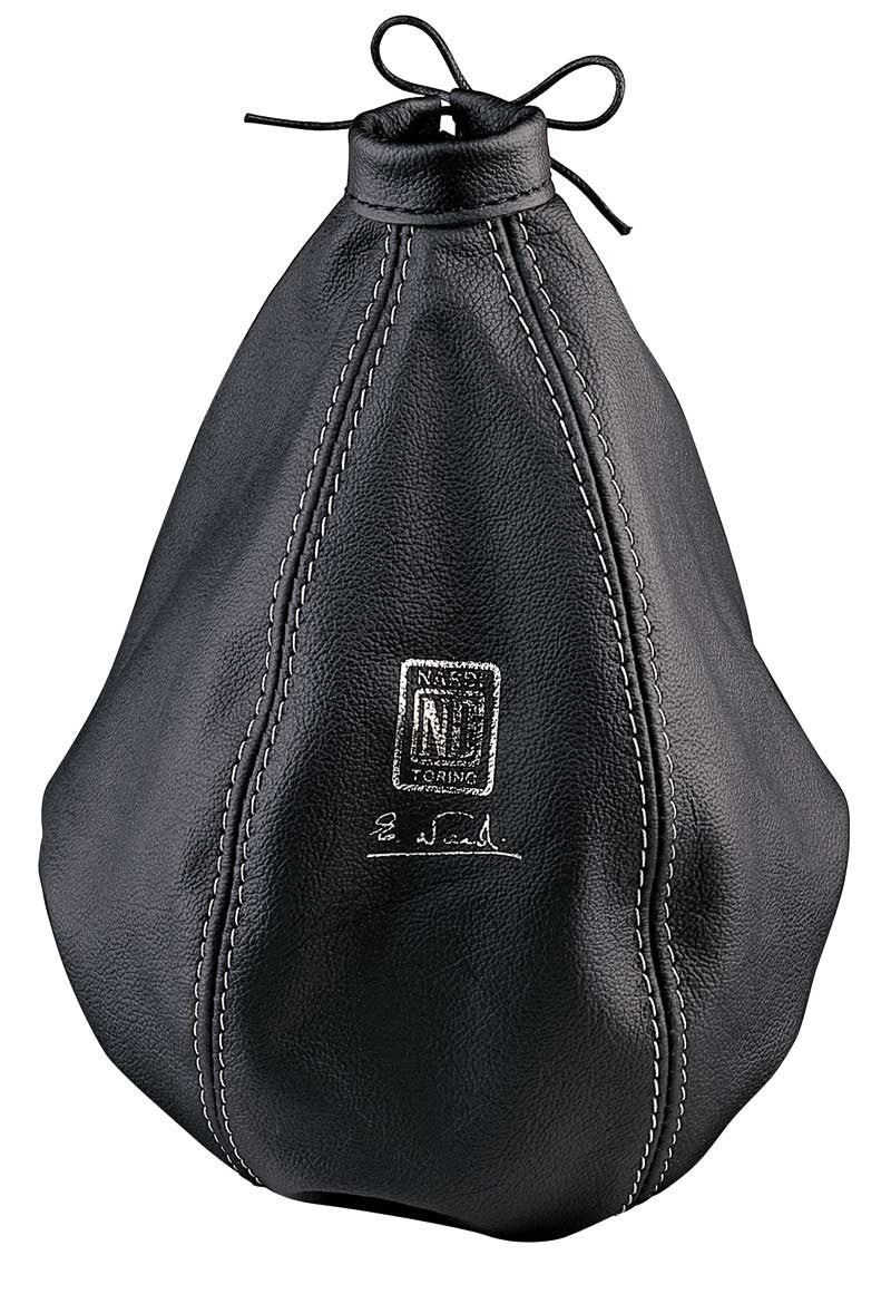 Nardi Cuffia cambio in Pelle nera