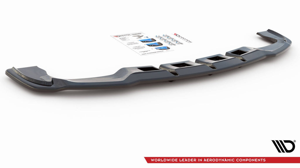 Splitter posteriore centrale (con barre verticali) MERCEDES-BENZ GLA 45 AMG SUV (X156) PREFACE