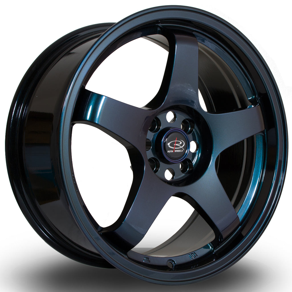 Cerchio in Lega Rota GTR 17x7.5 4x100 ET35 NeoChrome