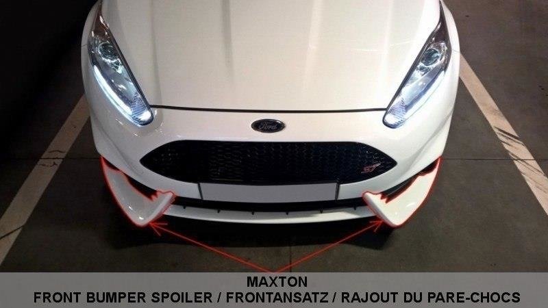 Lip Anteriore Ford Fiesta ST Mk7 Facelift (Fit Maxton Design Paraurti)