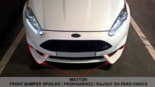 Load image into Gallery viewer, Lip Anteriore Ford Fiesta ST Mk7 Facelift (Fit Maxton Design Paraurti)