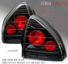 Carica l&#39;immagine nel visualizzatore di Gallery, Honda Prelude BB 92-96 Fanali Posteriori Neri G3