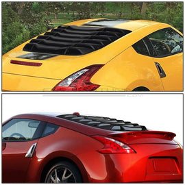 Louvers Lunotto Posteriore Nera in Plastica ABS Nissan 370Z