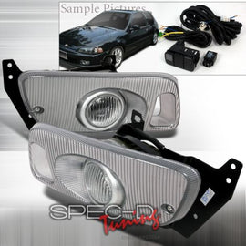 Honda Civic EG 92-95 2/3D Oem Fari Fendinebbia Trasparenti