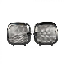 Fari Fendinebbia Covers STI Style Nero in Plastica ABS Subaru Impreza GF GC Facelift