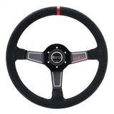 Sparco L575 Volate 63 mm Piatto Camoscio nero Raggi neri