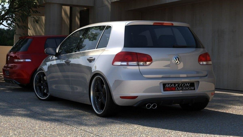 Diffusore posteriore VW GOLF 6 con 1 foro scarico