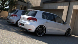 Diffusore posteriore VW GOLF 6 con 2 foro scarico