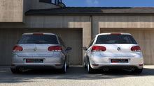 Carica l&#39;immagine nel visualizzatore di Gallery, Diffusore posteriore VW GOLF 6 con 2 foro scarico