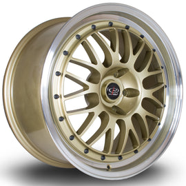 Cerchio in Lega Rota MC3 18x9 5x112 ET45 Gold