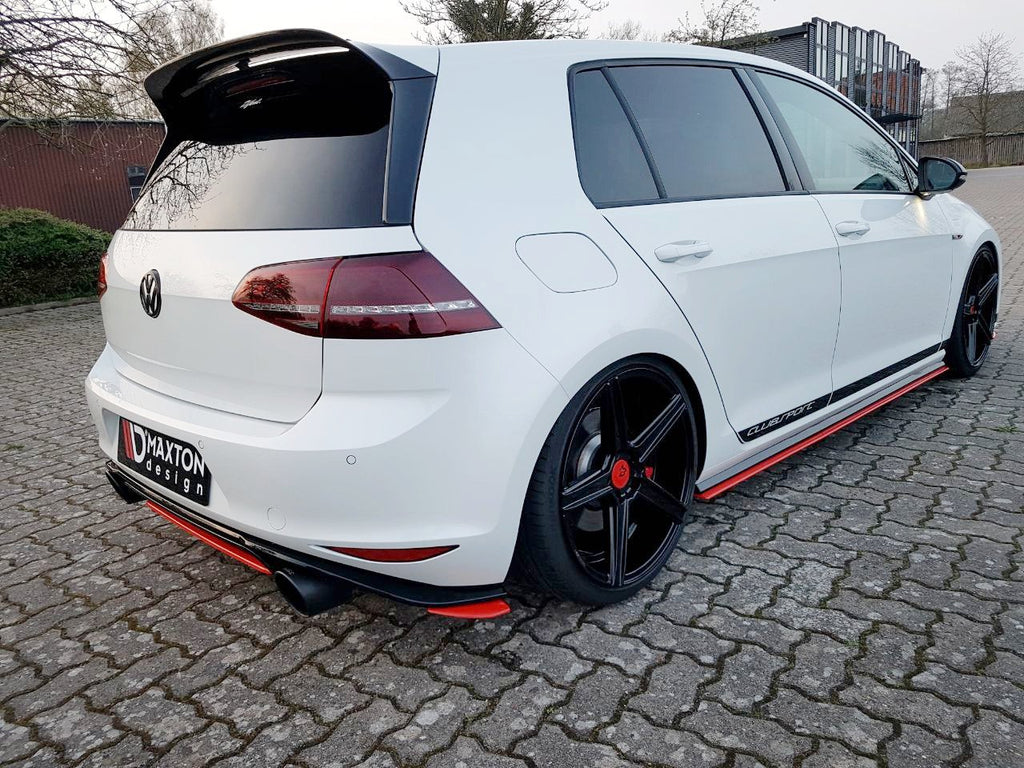 Splitter Laterali Posteriori VW GOLF Mk7 GTI CLUBSPORT