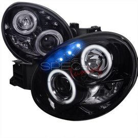 Subaru Impreza GDA/B 00-03 LED Fari Anteriori Neri V1