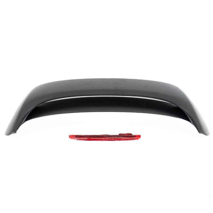 Spoiler Posteriore MS Style Terzo Stop Rosso Nero in Plastica ABS Mazda 3 BL