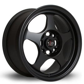 Cerchio in Lega Rota Slipstream 15x7 4x108 ET40 Flat Black