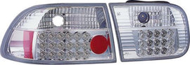 Honda Civic EG 92-95 2/4D Fanali Posteriori Chrome G4 LED