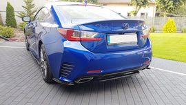 Splitter posteriore centrale (senza barre verticali) Lexus Rc