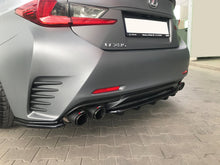 Carica l&#39;immagine nel visualizzatore di Gallery, Splitter posteriore centrale (con barre verticali) Lexus Rc